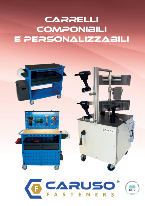 Catalogo carrelli componibili e personalizzabili